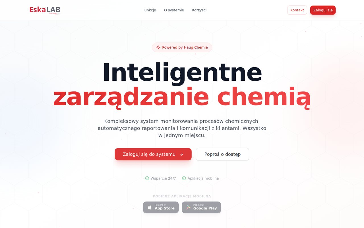 System EskaLAB w przeglądarce